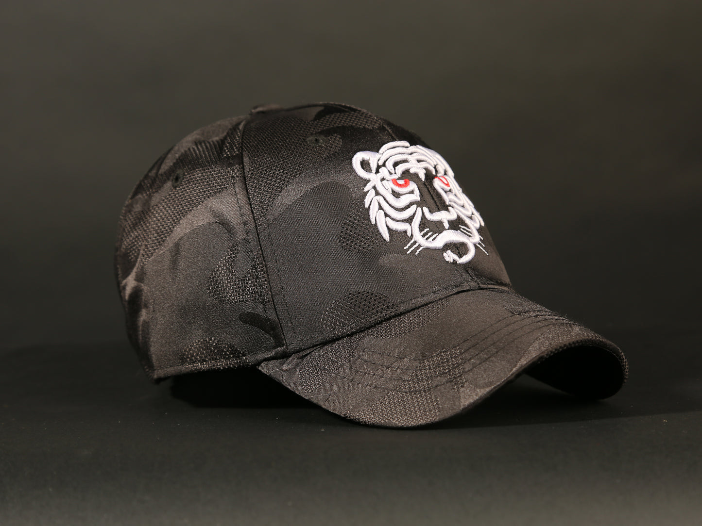 CAP TIGER (MIRROR) BLACK