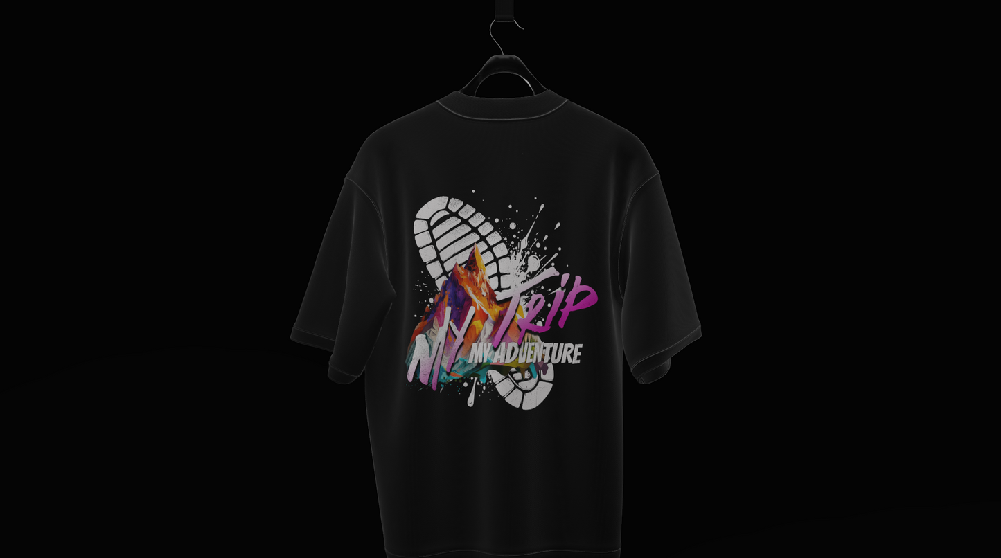 T- SHIRT MY TRIP DESIGN