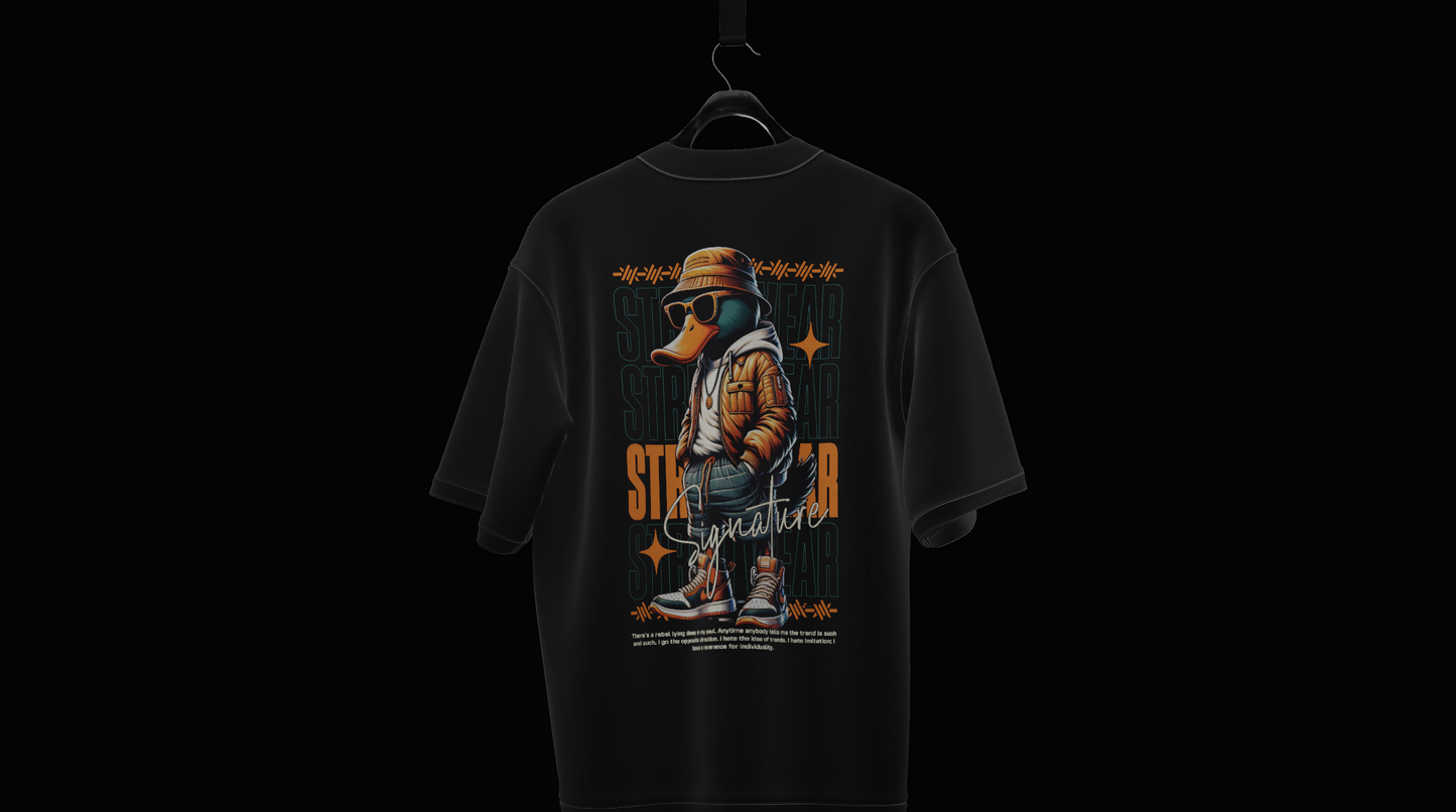T- SHIRT SIGNATURE DUCK DESIGN