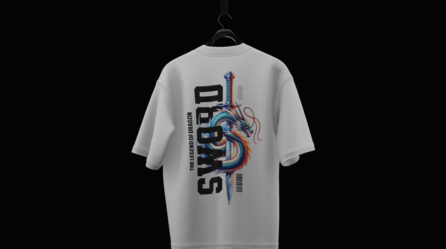 T- SHIRT SWORD DESIGN