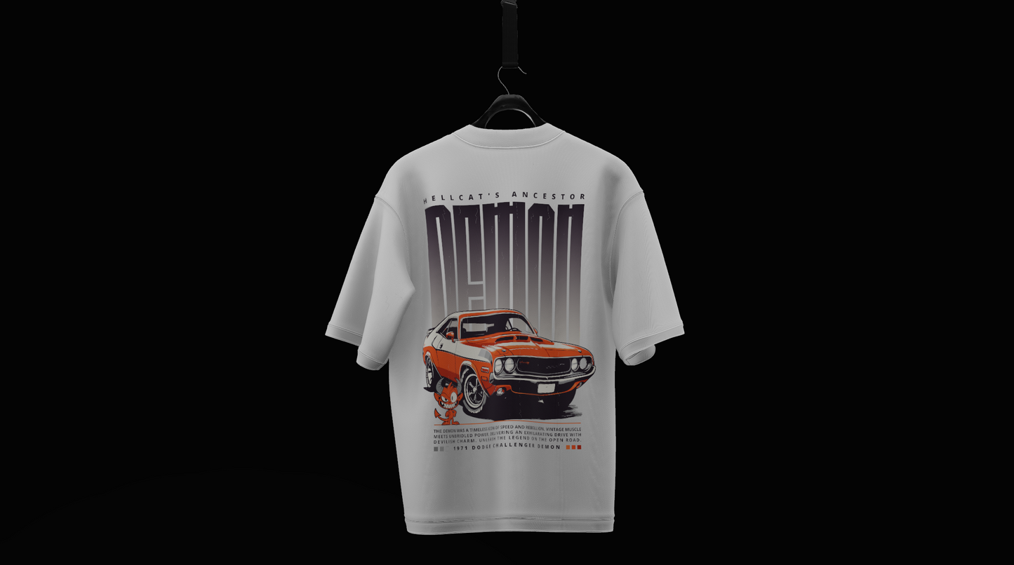 T- SHIRT HELLCAT DESIGN