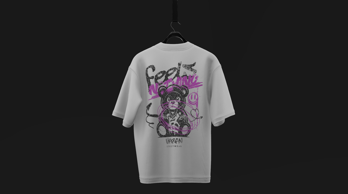 T- SHIRT FEELS NOTHING DESIGN