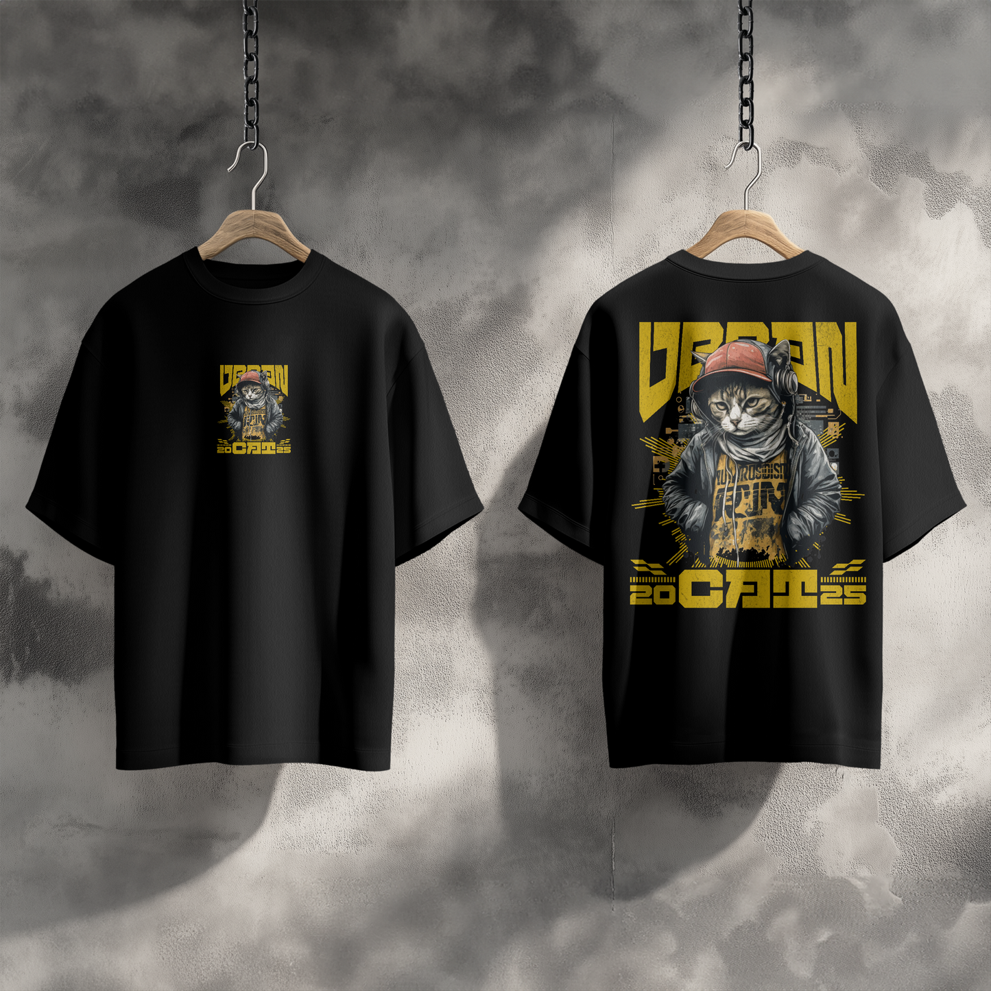 T- SHIRT CAT URBAN DESIGN