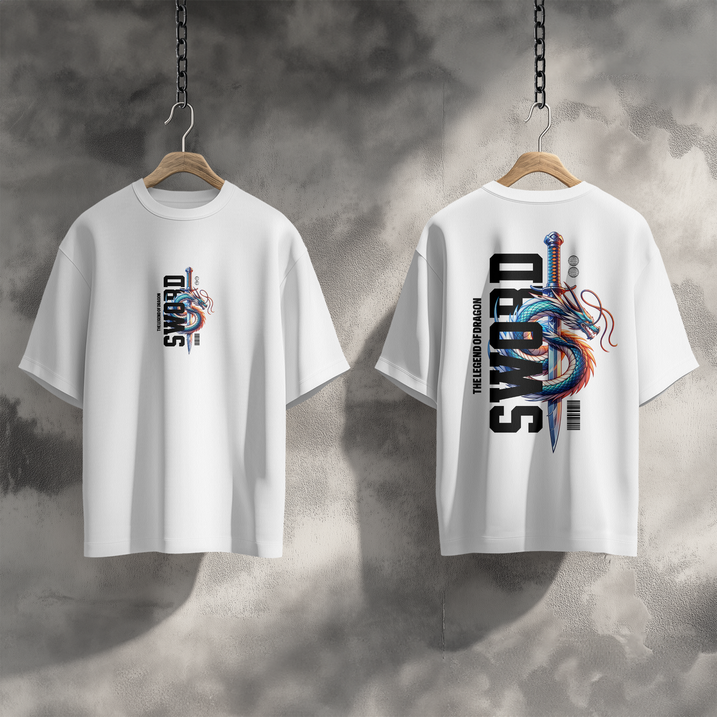 T- SHIRT SWORD DESIGN