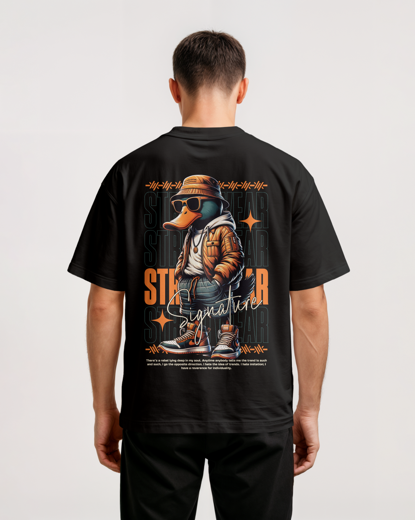 T- SHIRT SIGNATURE DUCK DESIGN
