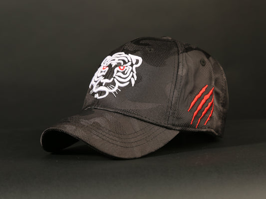 CAP TIGER (MIRROR) BLACK