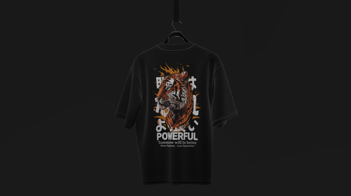 T- SHIRT POWERFUL DESIGN
