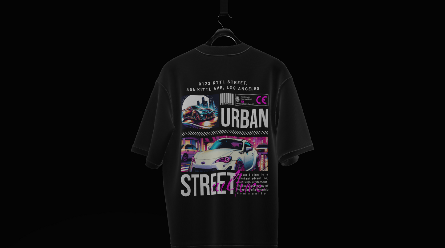 T- SHIRT URBAN STREET DESIGN