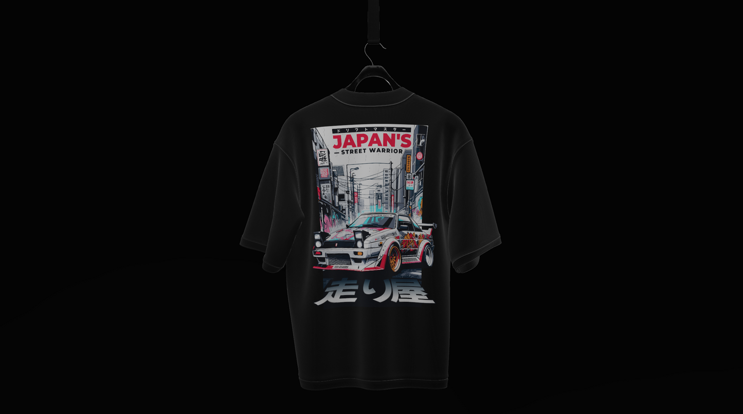 T- SHIRT JAPAN STREET DESIGN