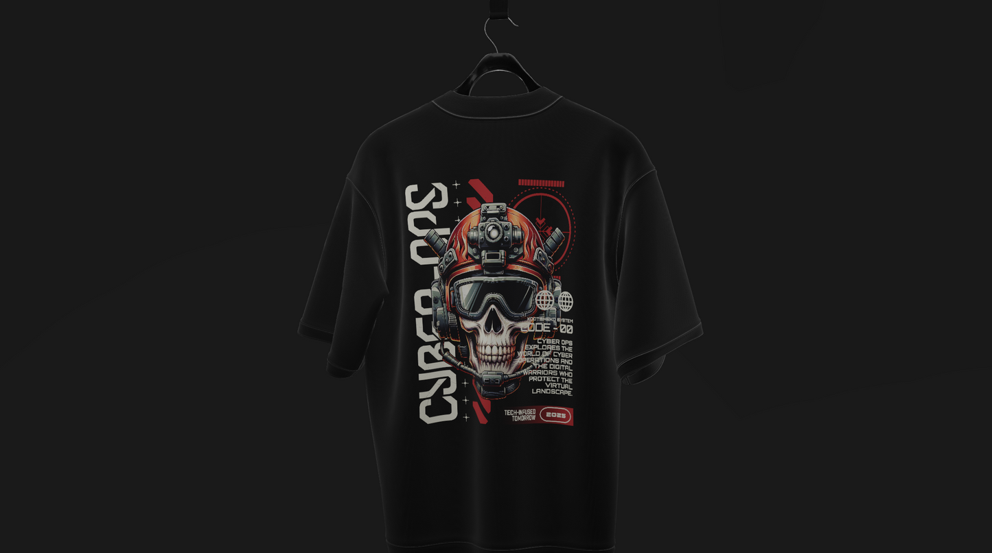 T-SHIRT CYBER-OPS DESIGN