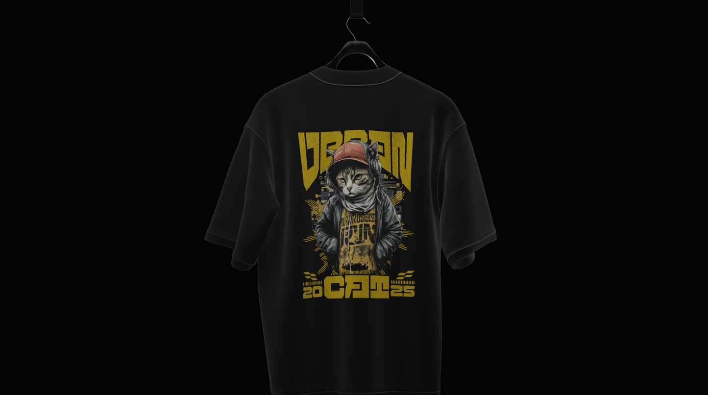 T- SHIRT CAT URBAN DESIGN