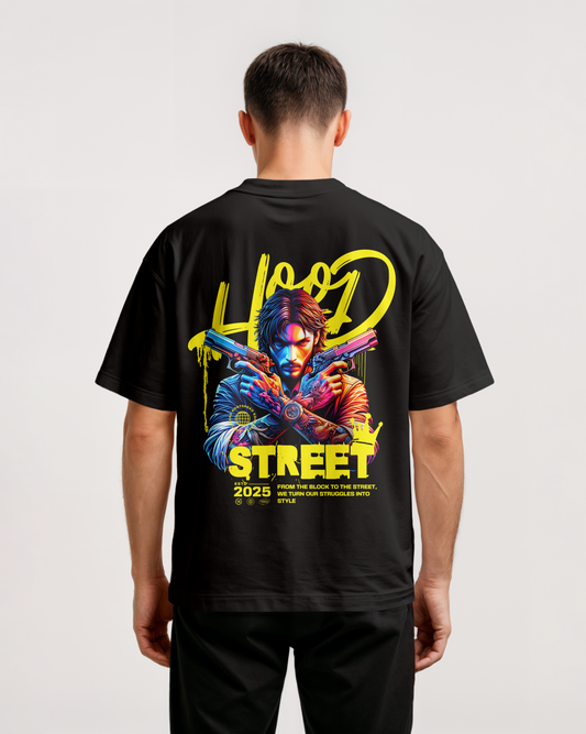 T-SHIRT STREET HOOD DESIGN