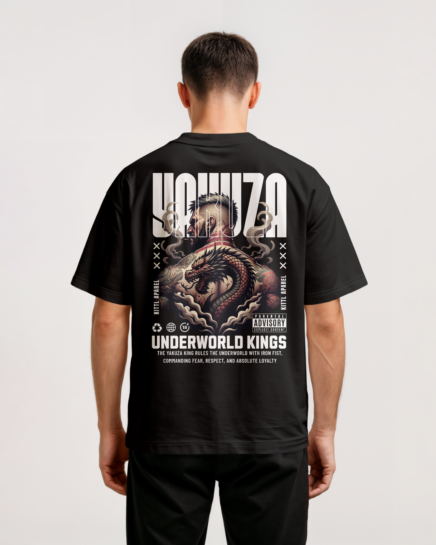 T-SHIRT YAKUZA DESIGN