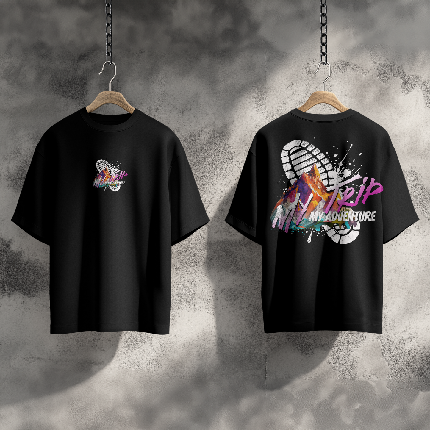 T- SHIRT MY TRIP DESIGN