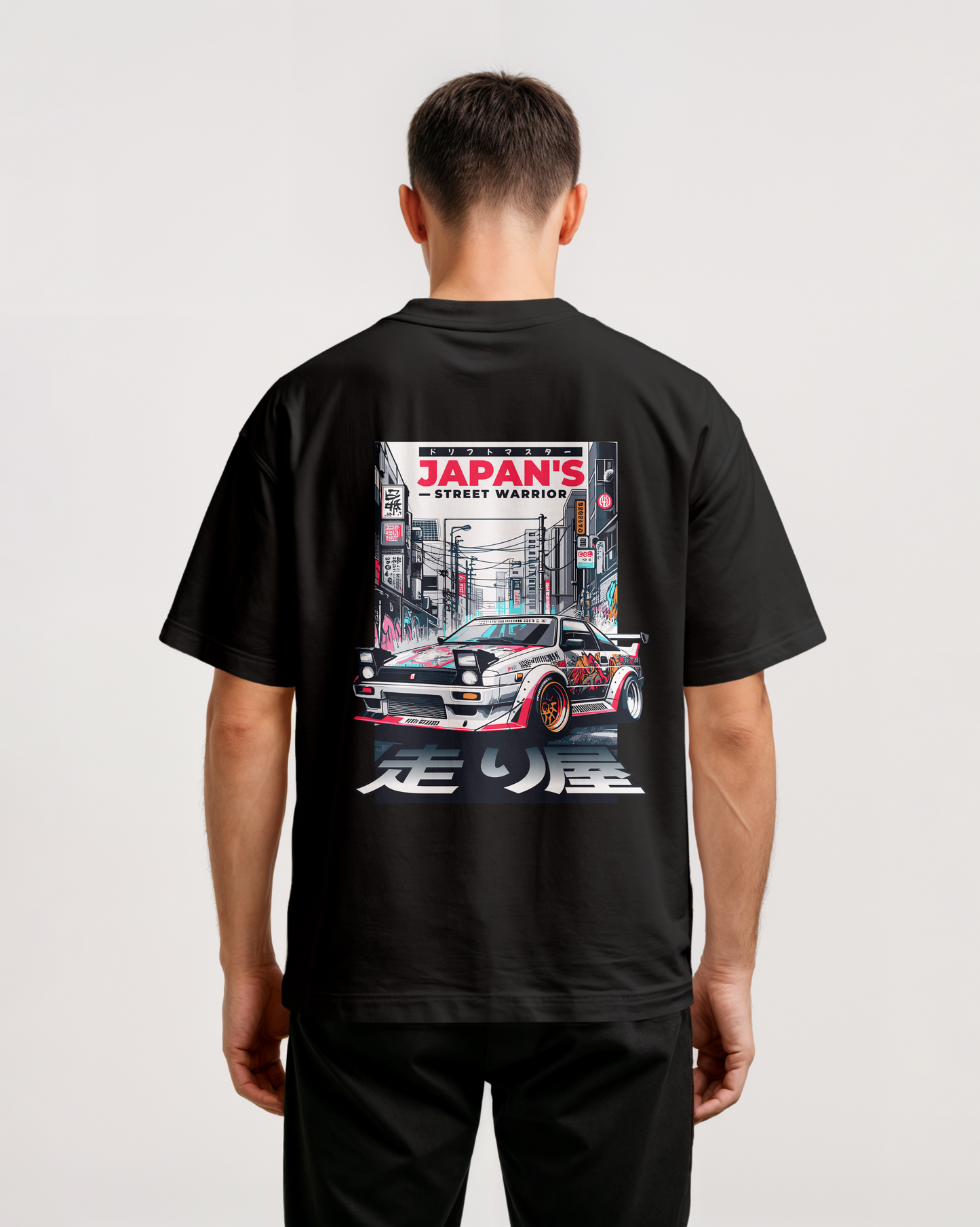 T- SHIRT JAPAN STREET DESIGN