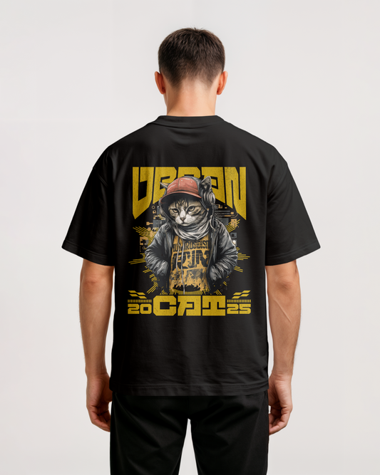 T- SHIRT CAT URBAN DESIGN
