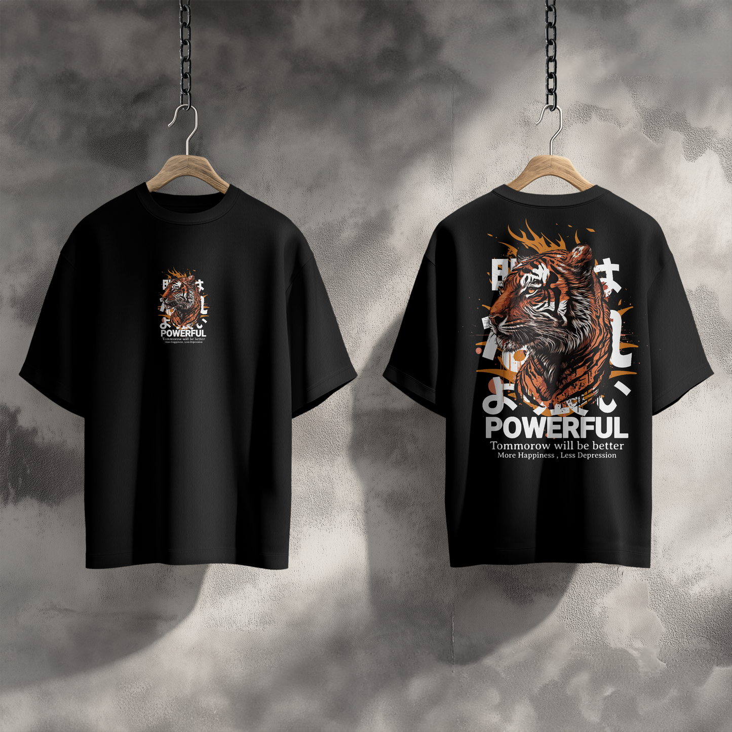 T- SHIRT POWERFUL DESIGN