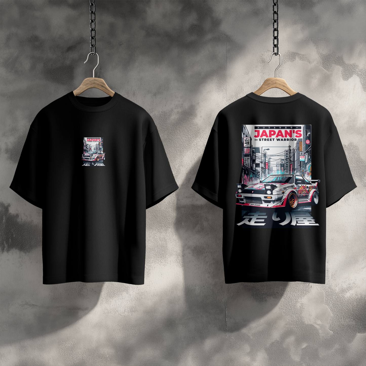 T- SHIRT JAPAN STREET DESIGN