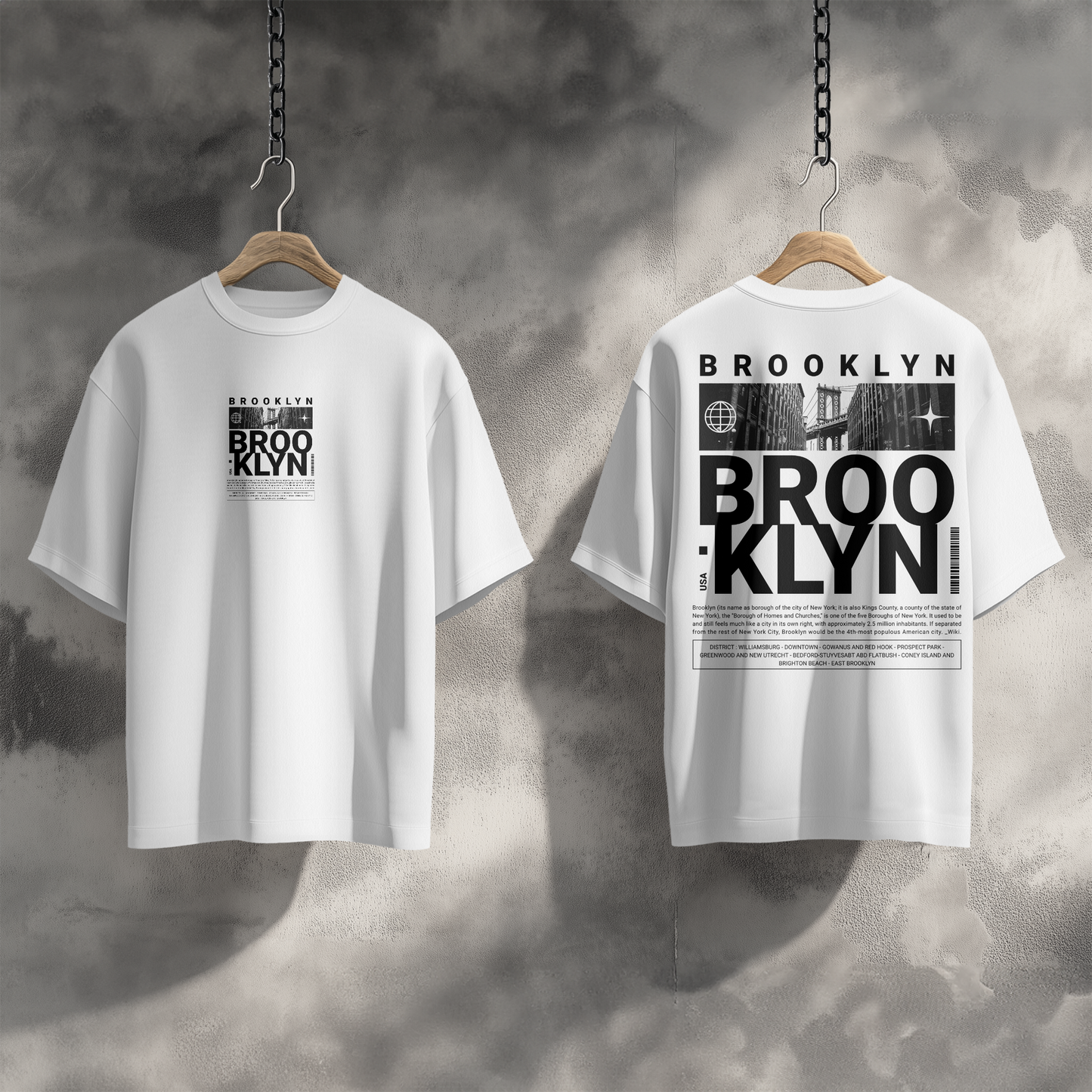 T- SHIRT BROOKLYN DESIGN