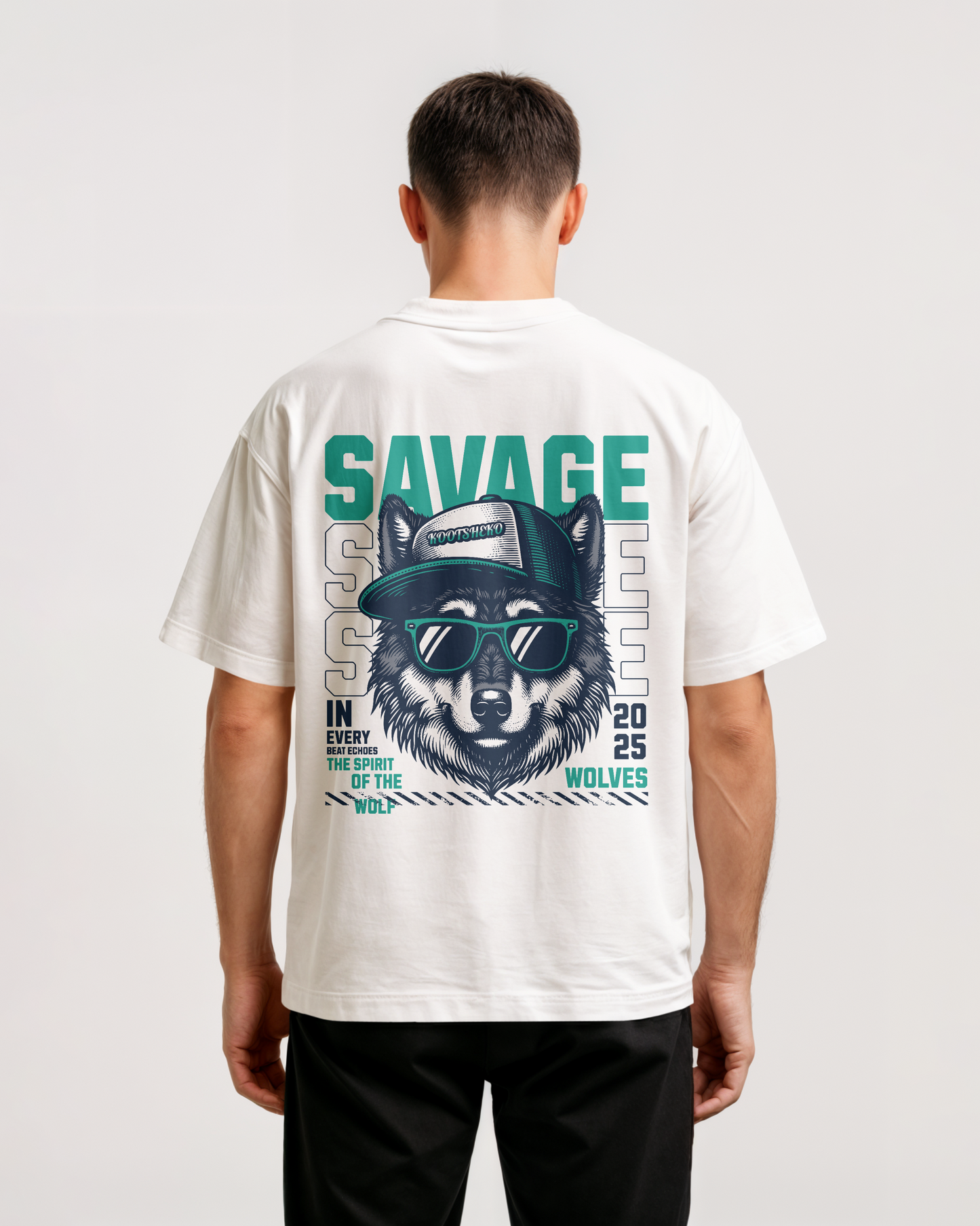 T- SHIRT SAVAGE DESIGN