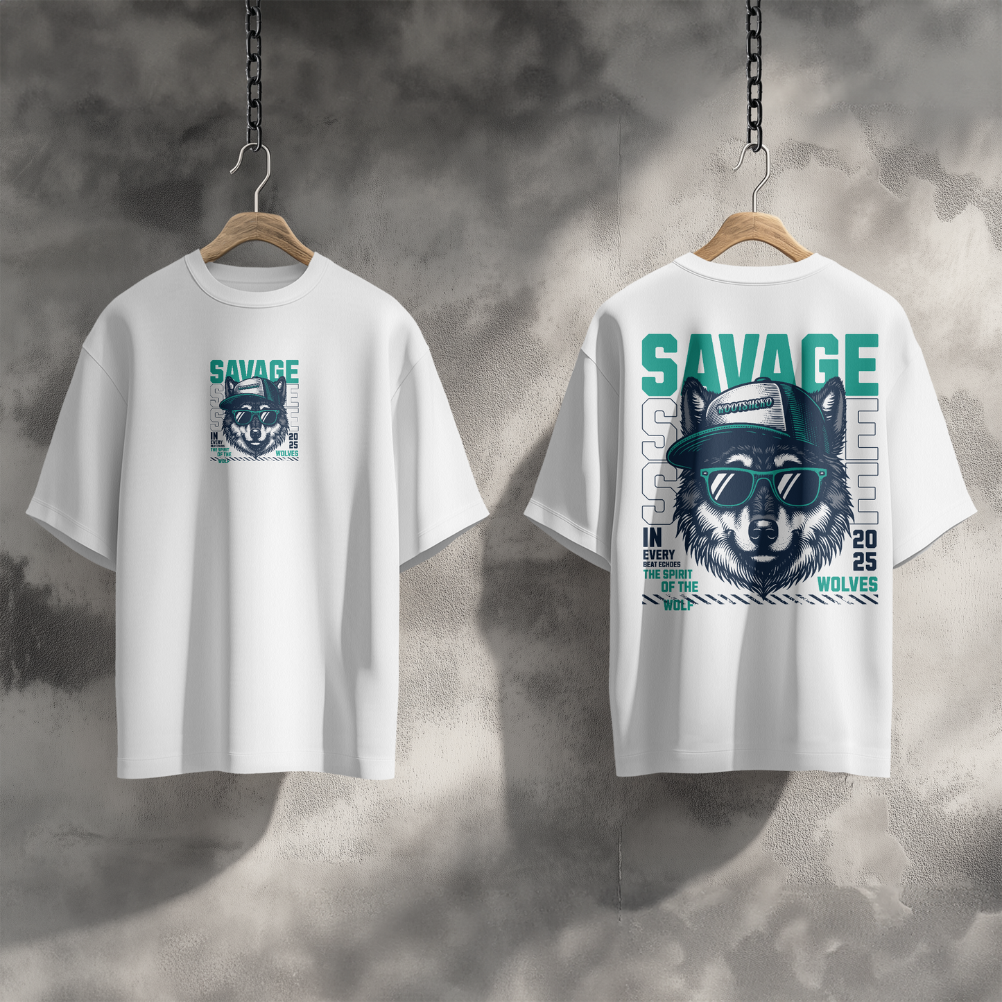 T- SHIRT SAVAGE DESIGN