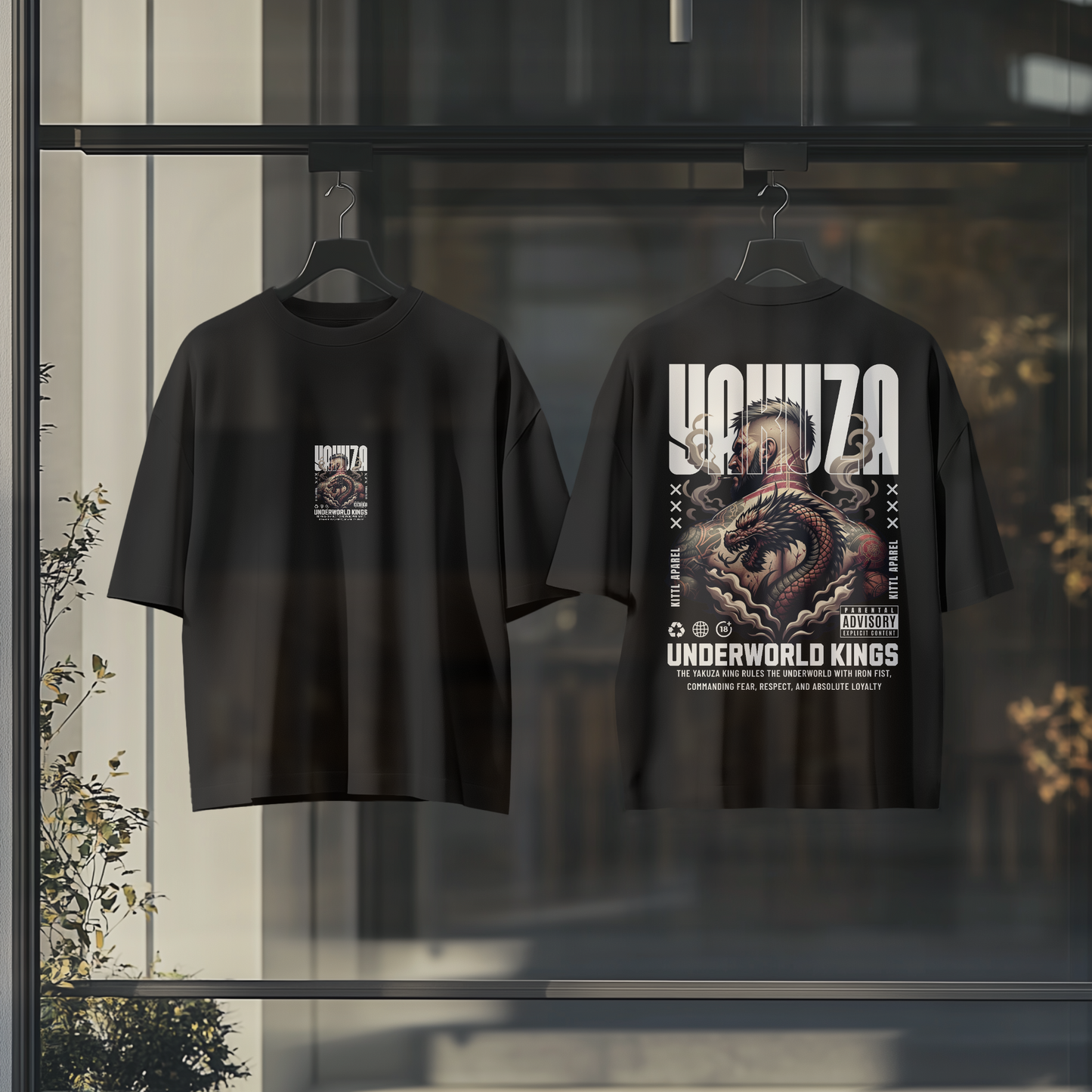 T-SHIRT YAKUZA DESIGN