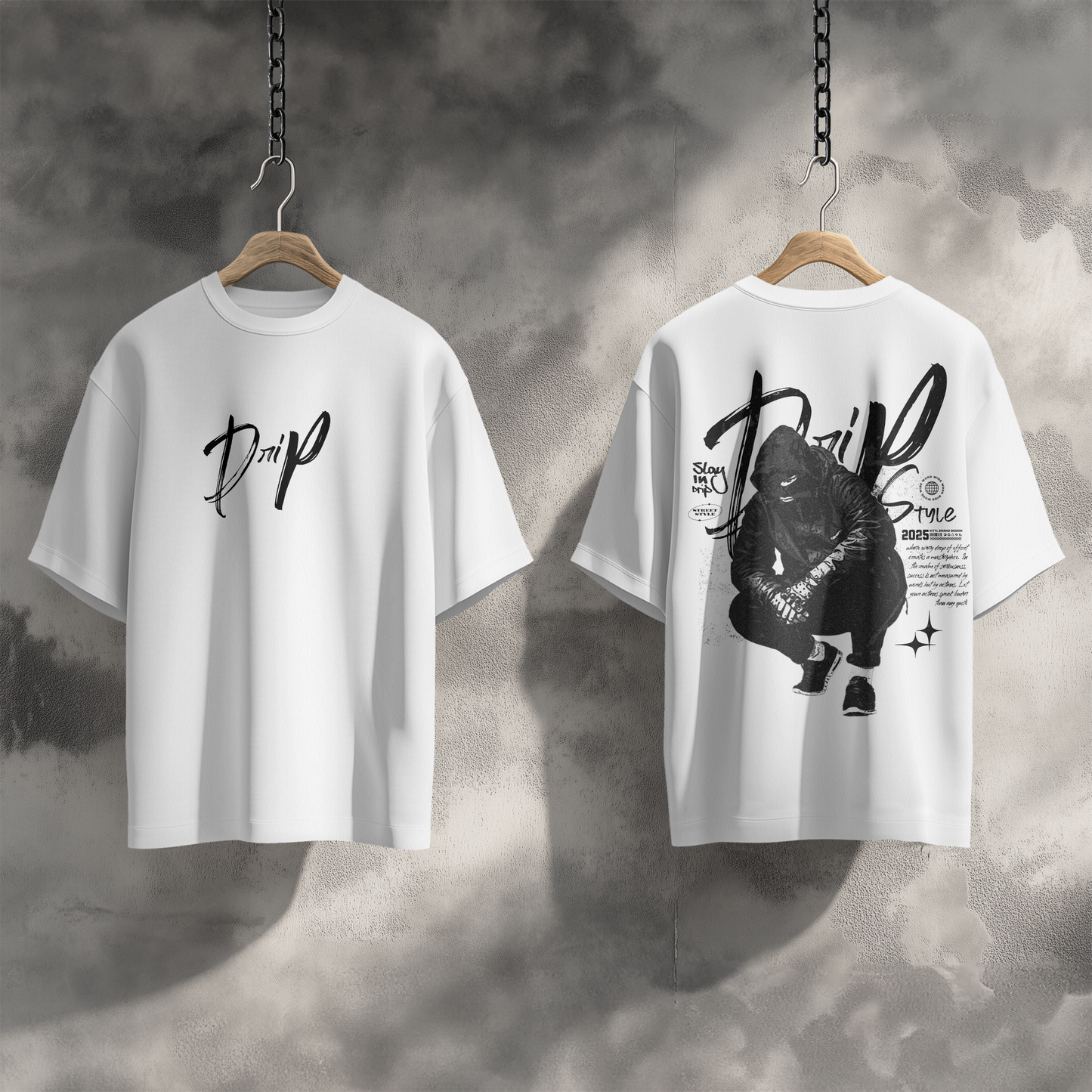 T-SHIRT DRIP DESIGN