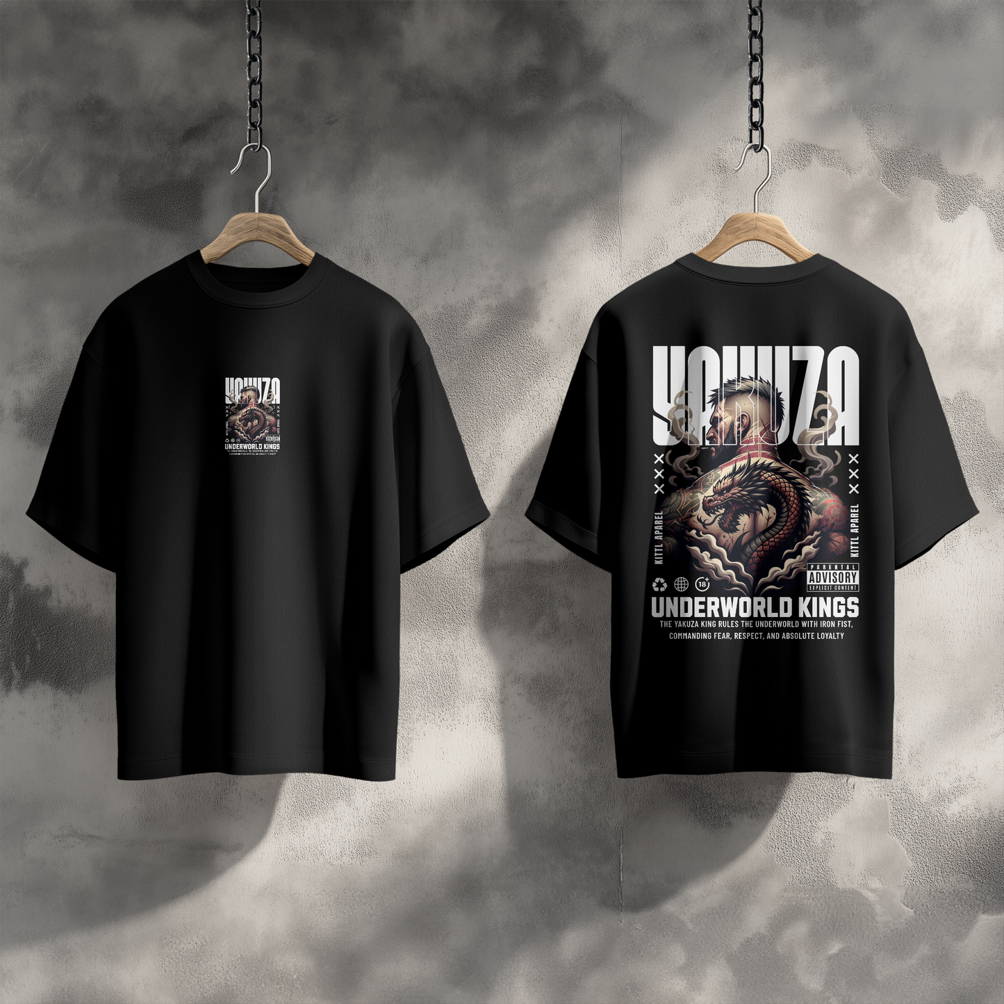 T-SHIRT YAKUZA DESIGN