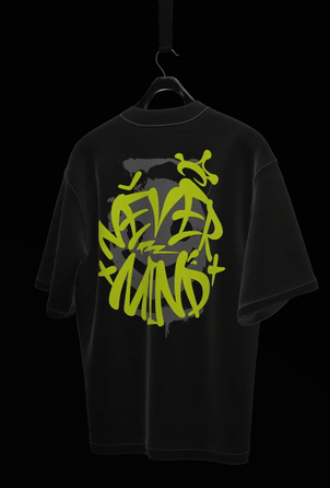 T- SHIRT NEVER MIND DESIGN
